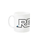 GALACTIC REBELのREBEL LINE BLACK Mug :left side of the handle