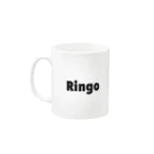 RINGOのRingo りんご　林檎 Mug :left side of the handle