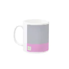 スーパーファンタジー絵描き　松野和貴の化けの皮マグーフラミンゴー Mug :left side of the handle