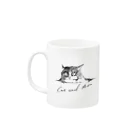猫と空気の猫と空気 Mug :left side of the handle