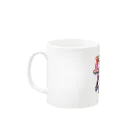 kissは摩天楼の下で♡のキスまて♥オリジナルグッズ Mug :left side of the handle