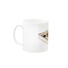 SCHINAKO'Sのうさぎ色絵の具 Mug :left side of the handle