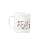 ROMX　ろむの4人(10人分身ver.) Mug :left side of the handle