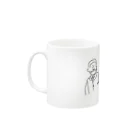 バレエシルエット ballet*pointe_pon*のレジェンドシリーズ【チャイコフスキー】 Mug :left side of the handle