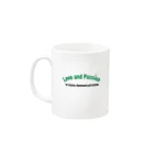 JapanWonderGuideのLove and Passion Mug :left side of the handle