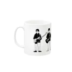 ロックバンド・エリーツ公式ショップのエリーツ５人 Mug :left side of the handle