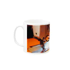 デザイナーズマグカップ ゲニウスストアの【GENius】 ファクトリー Mug :left side of the handle