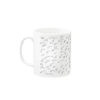 Mosaicersグッズストアの√ルート√マグカップ Mug :left side of the handle