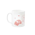 mina otsukiのどこまでも進めるマグ Mug :left side of the handle