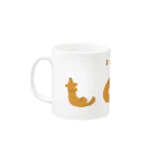 jiroharudogのダックスLOVE Mug :left side of the handle