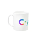 C-placeのC-place ロゴ  Mug :left side of the handle