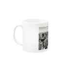 URBANersのBUILDING Oversized TEE Mug :left side of the handle