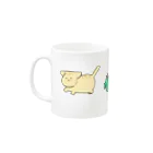 とろみついものすなねこさん と さぼてんず Mug :left side of the handle