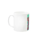 obieののんびり像 Mug :left side of the handle