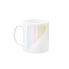 つめくさカップ店の夕暮れ Mug :left side of the handle