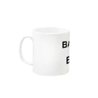 Bar Club ∞Beach ONLINE SHOPの∞Beach  パームツリーロゴ Mug :left side of the handle