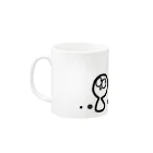 KaNa_bird1953のウザッティ Mug :left side of the handle