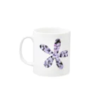 26giの芝桜花 Mug :left side of the handle