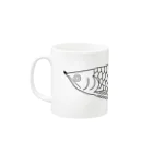 いぶきのあろわな Mug :left side of the handle