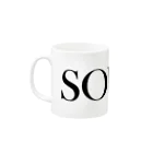 TOKYO LOGOSHOP 東京ロゴショップのSOUND-サウンド- Mug :left side of the handle