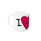 I ♡ YOUのアイラブユーくん Mug :left side of the handle