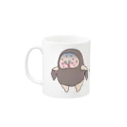 メトロ森タン美術館のまむだんぶにぶに Mug :left side of the handle