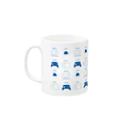 んさぬぼびんぬshopのゴミぶくろちゃんマグカップ Mug :left side of the handle