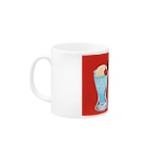 タミフルのケーキとクリームソーダ Mug :left side of the handle