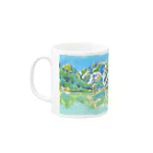 fig-treeのパノラマ_カップ Mug :left side of the handle