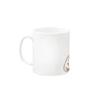 CHIKUSHOの幸せな動物たちのマグカップ Mug :left side of the handle