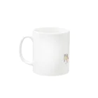 ヘリウムの人間師2班グラス Mug :left side of the handle