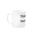 エルデプレスの[REFERENCE] Thinking is fighting. Mug :left side of the handle