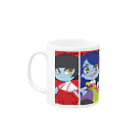 ゾンビちゃんズの別荘の死体戦隊ゾンビちゃんズ Mug :left side of the handle