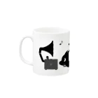 Autumn_Flocksのスピナのマグカップ(デザインB） Mug :left side of the handle