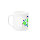 にぎりめしの空豆と水たまり Mug :left side of the handle