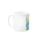 幻想小間絵の雨の日 Mug :left side of the handle