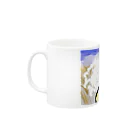 にゃじ川ぬっこの芋煮ぬこ Mug :left side of the handle