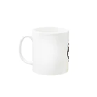 ▲i◎(aimal)のストライプマスクマン Mug :left side of the handle