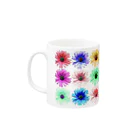 LilacGingerの花柄マグ（SUZURI）限定 Mug :left side of the handle