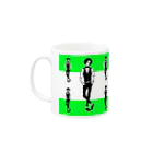 わがままに、麗しくの男の子１ーＢ Mug :left side of the handle