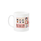 社会人女(はる)のみんな大集合 Mug :left side of the handle