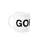 TOKYO LOGOSHOP 東京ロゴショップのGORILLA-ゴリラ- Mug :left side of the handle