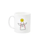 のんきなおみせ◎*のたいようのとう Mug :left side of the handle