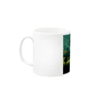 YONEの「誰そ彼刻に」 Mug :left side of the handle