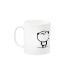 saku＊iroのほっこりパンダ Mug :left side of the handle