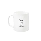 CORALの❈『 HOT or COLD 』mugcup❈ マグカップの取っ手の左面