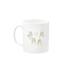 moon-hiyokoの少女と朝 Mug :left side of the handle