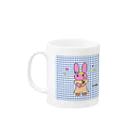 うさぎもんのうさぎもん Mug :left side of the handle