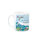 haruの"森は海の恋人"夏 Mug :left side of the handle