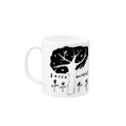 aki_ishibashiのスーパーネイチャー Mug :left side of the handle